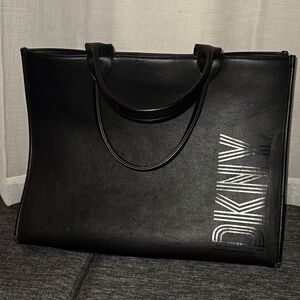Dkny Black Leather satchel
